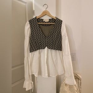 Anthropologie Blouse Size Medium